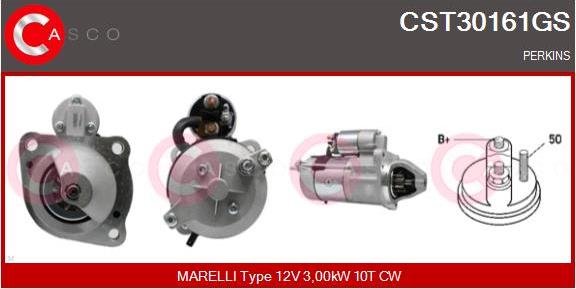 Casco CST30161GS - Starter autospares.lv