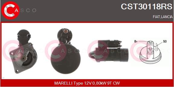 Casco CST30118RS - Starter autospares.lv