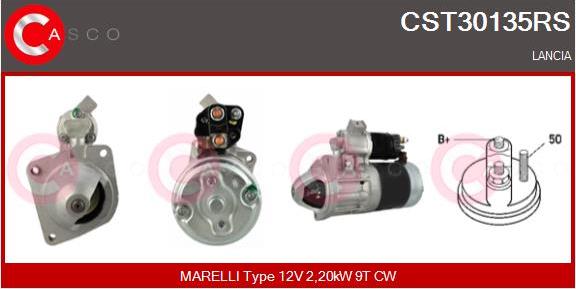 Casco CST30135RS - Starter autospares.lv