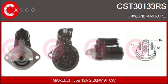 Casco CST30133RS - Starter autospares.lv