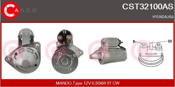 Casco CST32100AS - Starter autospares.lv