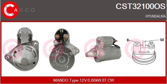 Casco CST32100OS - Starter autospares.lv