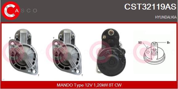 Casco CST32119AS - Starter autospares.lv