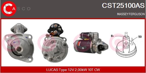 Casco CST25100AS - Starter autospares.lv