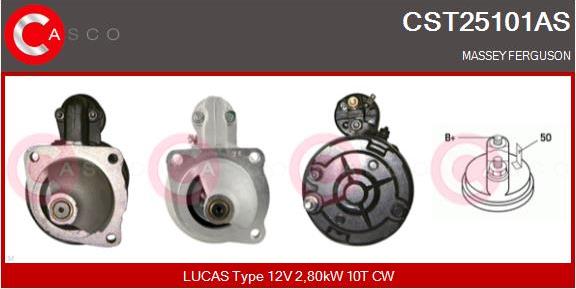 Casco CST25101AS - Starter autospares.lv