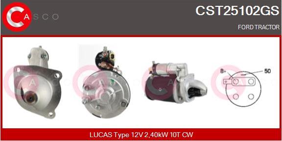 Casco CST25102GS - Starter autospares.lv