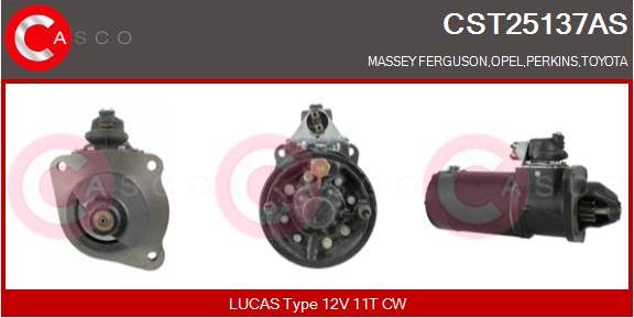 Casco CST25137AS - Starter autospares.lv