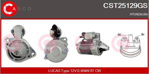 Casco CST25129GS - Starter autospares.lv