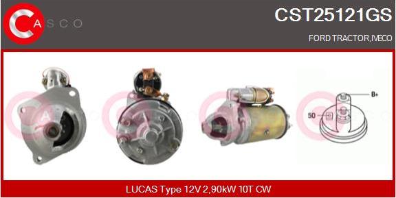 Casco CST25121GS - Starter autospares.lv