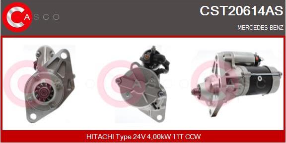 Casco CST20614AS - Starter autospares.lv