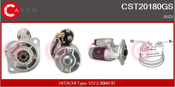 Casco CST20180GS - Starter autospares.lv