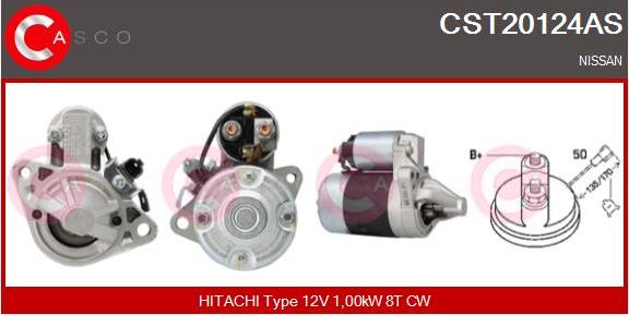 Casco CST20124AS - Starter autospares.lv