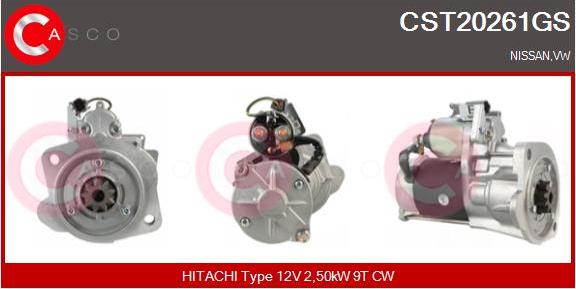 Casco CST20261GS - Starter autospares.lv