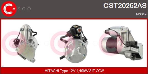 Casco CST20262AS - Starter autospares.lv