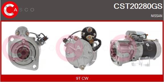 Casco CST20280GS - Starter autospares.lv