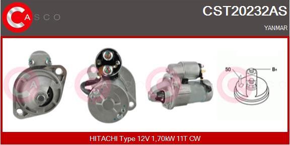 Casco CST20232AS - Starter autospares.lv