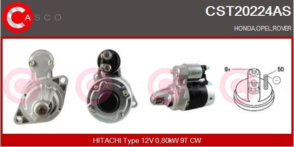 Casco CST20224AS - Starter autospares.lv