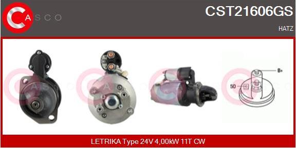 Casco CST21606GS - Starter autospares.lv