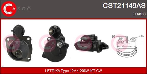 Casco CST21149AS - Starter autospares.lv