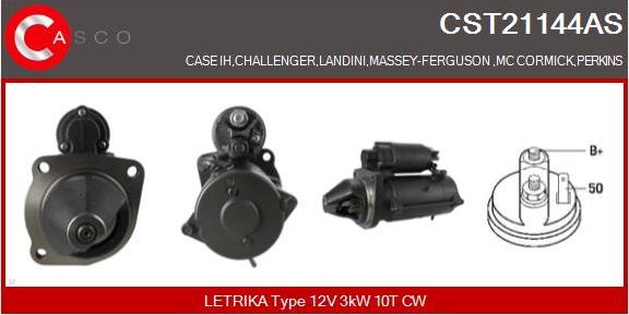 Casco CST21144AS - Starter autospares.lv