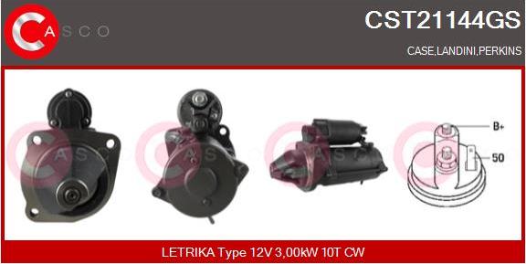 Casco CST21144GS - Starter autospares.lv