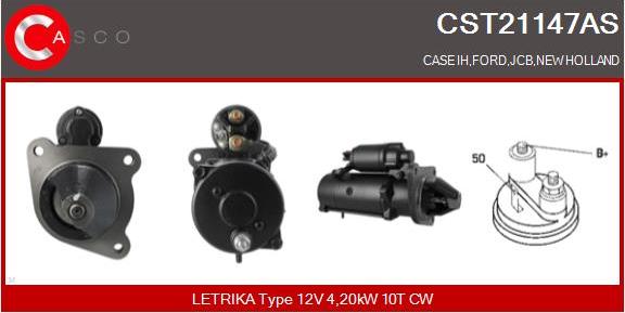 Casco CST21147AS - Starter autospares.lv