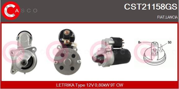 Casco CST21158GS - Starter autospares.lv