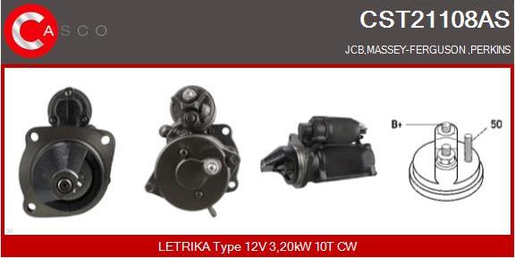 Casco CST21108AS - Starter autospares.lv