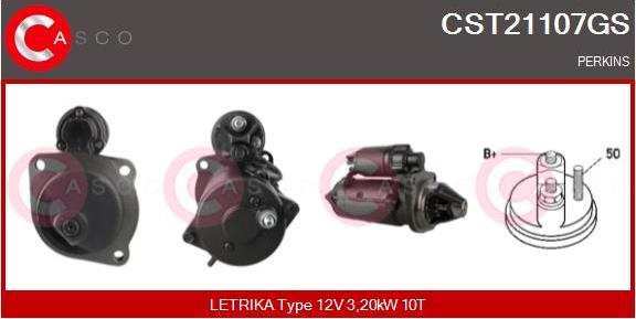 Casco CST21107GS - Starter autospares.lv