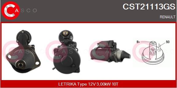 Casco CST21113GS - Starter autospares.lv