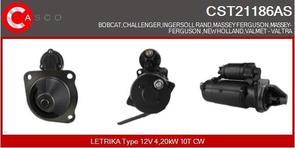 Casco CST21186AS - Starter autospares.lv