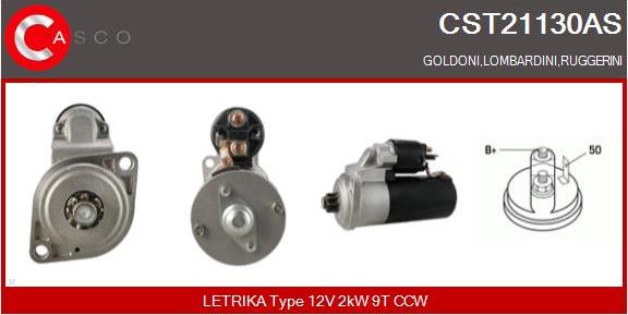 Casco CST21130AS - Starter autospares.lv