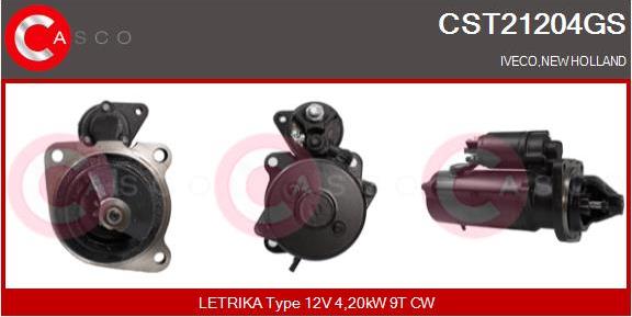 Casco CST21204GS - Starter autospares.lv