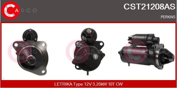 Casco CST21208AS - Starter autospares.lv