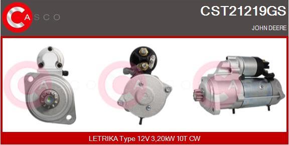 Casco CST21219GS - Starter autospares.lv