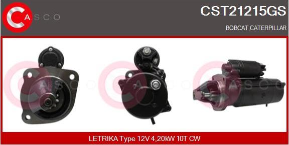 Casco CST21215GS - Starter autospares.lv