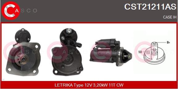 Casco CST21211AS - Starter autospares.lv