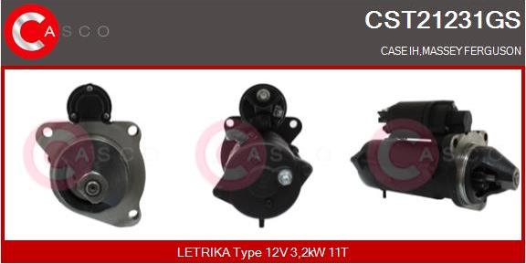 Casco CST21231GS - Starter autospares.lv