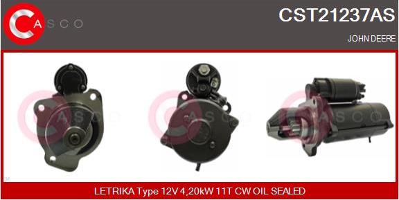 Casco CST21237AS - Starter autospares.lv