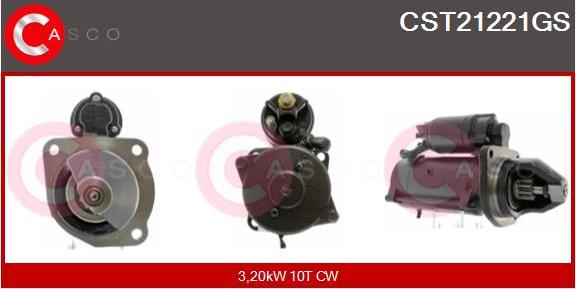 Casco CST21221GS - Starter autospares.lv