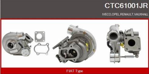 Casco CTC61001JR - Charger, charging system autospares.lv