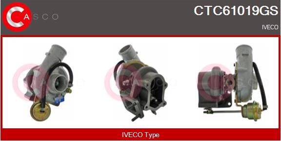 Casco CTC61019GS - Charger, charging system autospares.lv