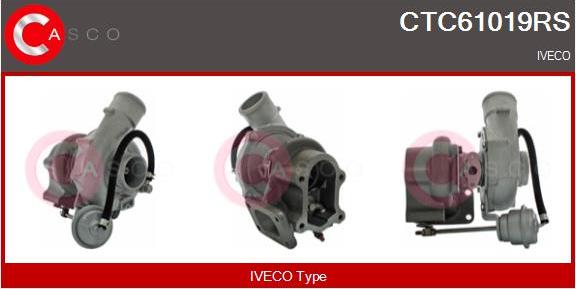 Casco CTC61019RS - Charger, charging system autospares.lv