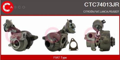 Casco CTC74013JR - Charger, charging system autospares.lv