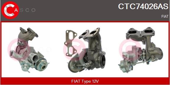 Casco CTC74026AS - Charger, charging system autospares.lv