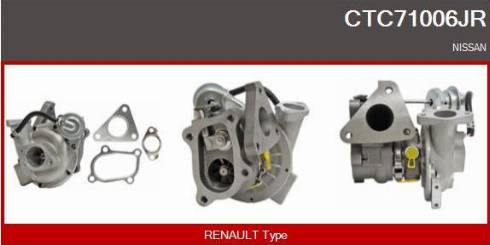 Casco CTC71006JR - Charger, charging system autospares.lv