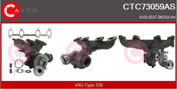 Casco CTC73059AS - Charger, charging system autospares.lv