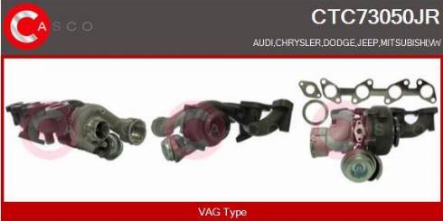 Casco CTC73050JR - Charger, charging system autospares.lv