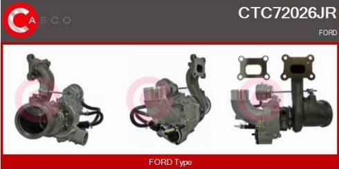 Casco CTC72026JR - Charger, charging system autospares.lv