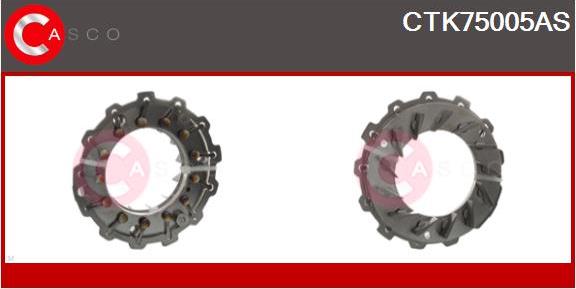 Casco CTK75005AS - Repair Kit, charger autospares.lv